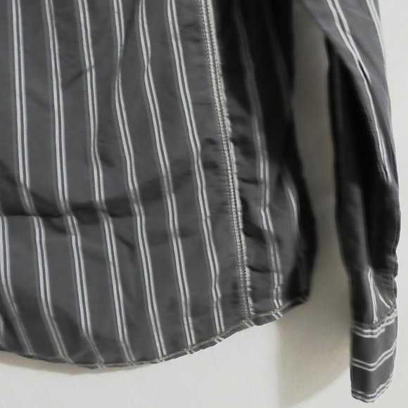 ESPRIT, Slim Fit, xs, extra small, striped button down front shirt, GUC - Picture 14 of 15